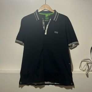 Hugo boss green polo